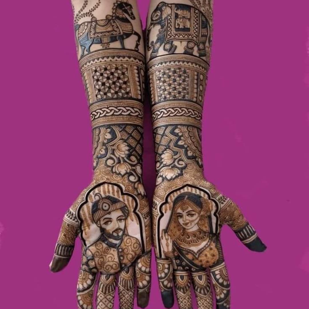 Traditional Mehandi